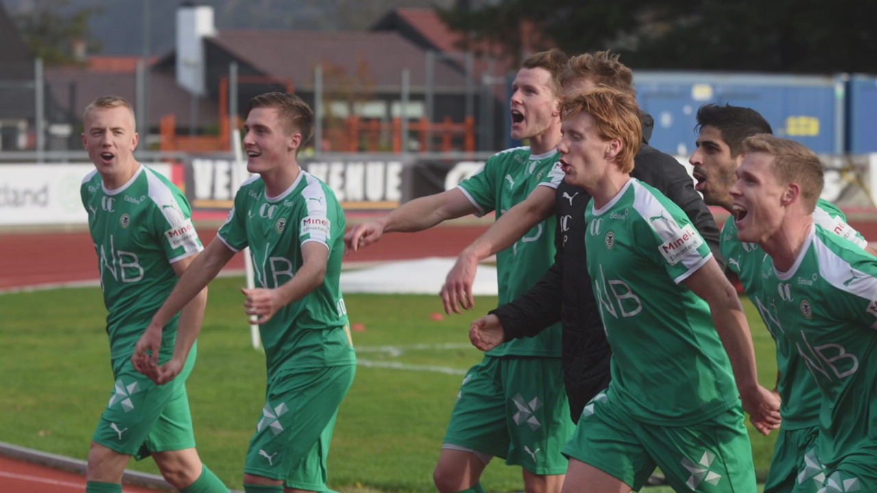 Kevin etter seier borte mot Sandnes.MOV